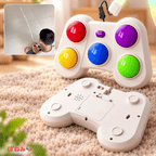 Rhythm Light Chase Game Dual Mode Sensory Toy Rechargeable Reaction Game LED Music Light Matching Family Fun Stress Relief