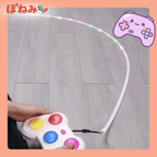 Rhythm Light Chase Game Dual Mode Sensory Toy Rechargeable Reaction Game LED Music Light Matching Family Fun Stress Relief